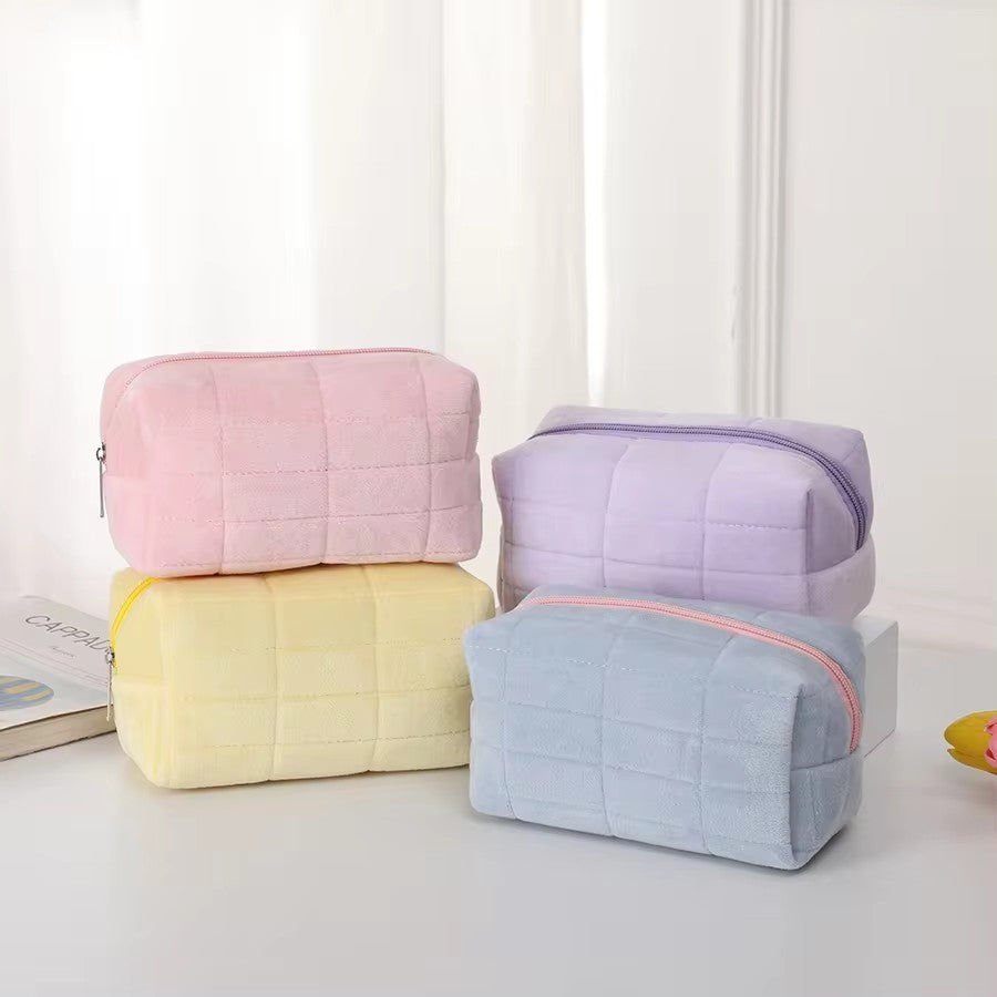 Plush Makeup Bag