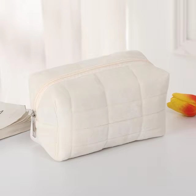 Plush Makeup Bag