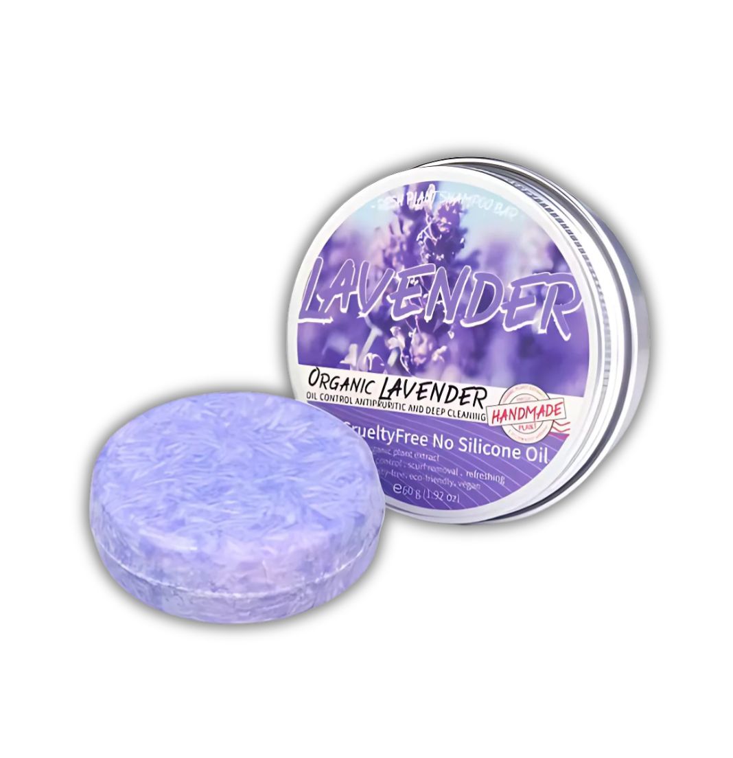 Lavender Shampoo Bar – Refreshing, Balancing, and Silicone-Free Hair Care