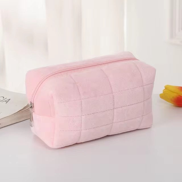 Plush Makeup Bag