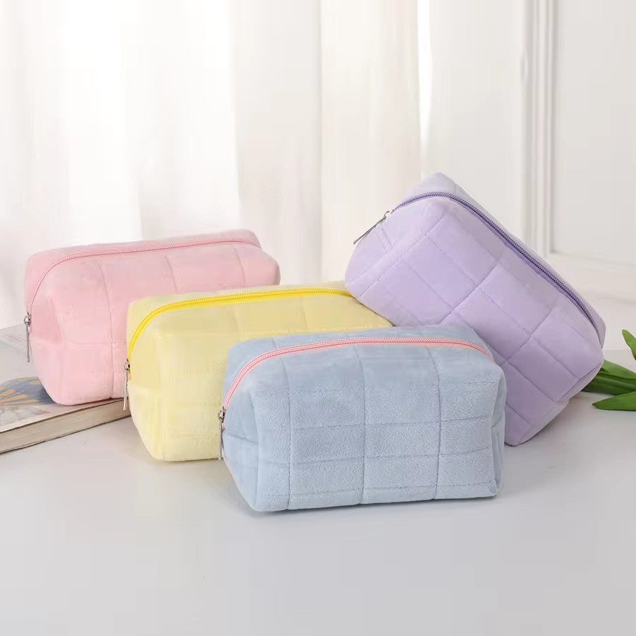 Plush Makeup Bag