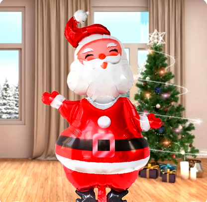 Large Santa Claus Christmas Balloon