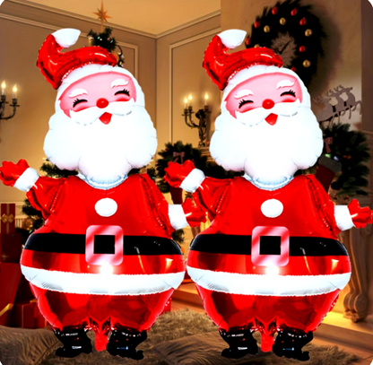 Large Santa Claus Christmas Balloon